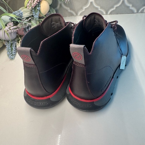 Cole Haan Men's Zerogrand Waterproof Chukka Boot - Pinot/Magnet - Picture 5 of 10